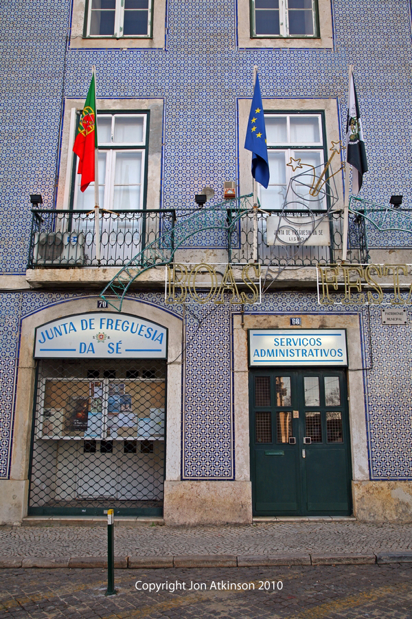 View of Lisbon from Santa Justa Elevator, Portugal. View of Lisbon from Santa Justa Elevator, Portugal.